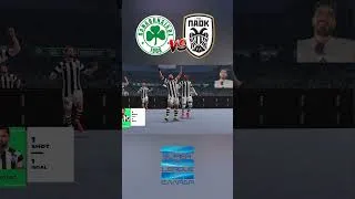 Thumbnail: Ζίβκοβιτς εκμεταλλεύεται το λάθος | Παναθηναϊκός V ΠΑΟΚ #FC26 #shorts #football