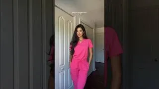 Thumbnail: pink scrub girlies unite 💗 #nurse #nursing #nursingstudent #latina