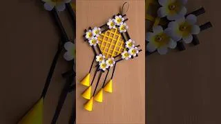 Thumbnail: Paper Wall Hanging Craft #shorts #diy #craft #paperwallcraft #easywallhanging #viral #trending