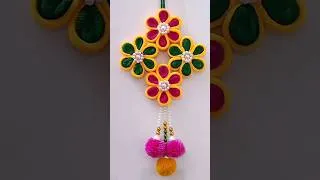 Thumbnail: sawan me morni ban kar - Easy Wall Hanging Ideas #diy #craft #easywalldecoration #art #diycrafts