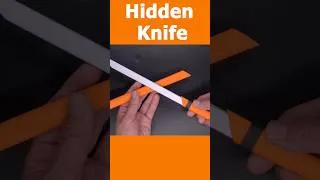 Thumbnail: PAPER HIDDEN KNIFE #diy #trending #viral