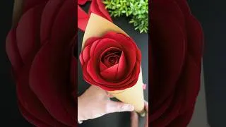 Thumbnail: Paper Rose Bouquet with Candies DIY Paper Flower Tutorial Super Easy