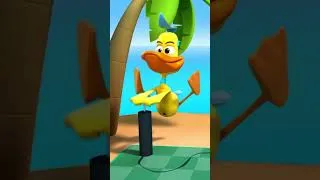 Thumbnail: Paperotti in 'IT'S BEACH TIME!' 🏖️☀️ #shorts #animation