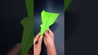 Thumbnail: How to make Easy paper airplane that Fly Far step by step - Tutorial paper airplane #shorts