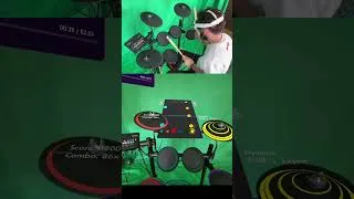 Thumbnail: Mixed Reality DRUMMING 'Muse - Hysteria'  META QUEST 3