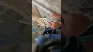 Thumbnail: This is why you need to be careful on China's sky ladder #adventure #climbing #shorts