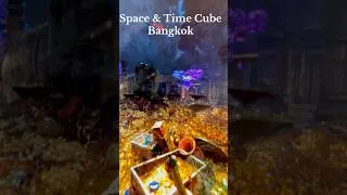 Thumbnail: You Won’t Believe This Place Exists in Bangkok 😱✨ Space & Time Cube 🤯🇹🇭 | Must-Visit Attraction!