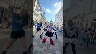 Thumbnail: why is noone buying us steak?  #iconicbymistake #illit #kpopinpublic #kpoplondon #dancetrend