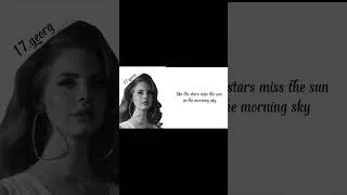Thumbnail: lana del rey #music #lifeisbutadream #chill #lyrics #song #slowedandreverb