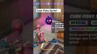 Thumbnail: I Found The Cube Fishy Sprite! 🐠✨ #fortnite #fortniteclips #shorts