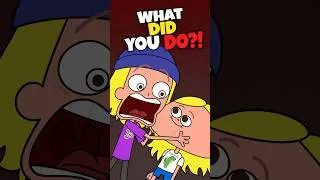 Thumbnail: He's Standing There MENACINGLY! 😱 #comedy #shorts #comics