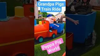 Thumbnail: “Grandpa Pig’s Little Train Adventure! 🚂 Peppa Pig World Magic”