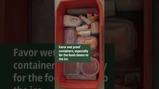 Thumbnail: How to Prepare your Cooler #shorts | Parks Canada
