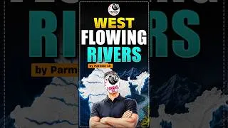 Thumbnail: WEST FLOWING RIVERS OF INDIA | SSC GK | Parmar Sir