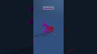 Thumbnail: Satisfying Physics - A Pendulum Wave Sync From Bounces #simulation #gravity #calm