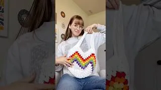 Thumbnail: 8 hour car ride? No problem 💅🧶🏳️‍🌈 #crochet #yarn