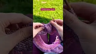 Thumbnail: What’s not to love? #knitting #purls #combinationknitting