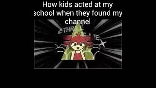 Thumbnail: How my school acted when they found my channel: #bored #shitpost #shorts #popular #teto #vocaloid