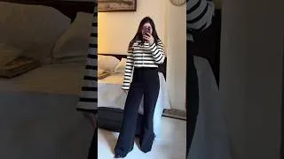Thumbnail: Formal black trouser MYNTRA 🩷#formalwear #trouser #officewear #formaltrousers #viral #highrise
