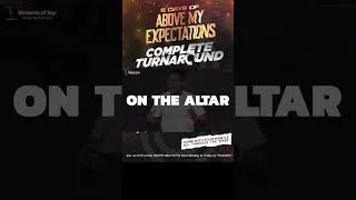 Thumbnail: Join us NEXT WEEK as we declare “ABOVE ALL EXPECTATIONS” #youtubeshorts #pastorjerryeze #nsppd