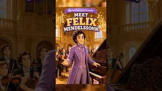 Thumbnail: Who Was Felix Mendelssohn? 🎼 | Discover the Musical Genius🎹 #pastportskids
