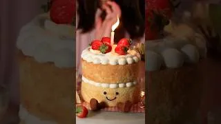 Thumbnail: Fluffy Jellycat Birthday Cake #birthdaycake #jellycat #cutecake