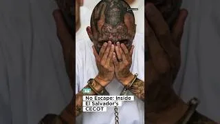 Thumbnail: The Faces of CECOT: Inside El Salvador's Maximum Security Prison #prison #shorts