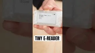 Thumbnail: I Built a Tiny E-Reader