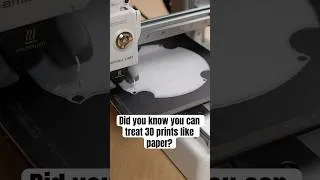 Thumbnail: You Can Fold 3D Prints Like Paper 🤯 #maker #3dprinting #3dprint #wallet #design #origami