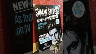Thumbnail: Shakin’ Stevens - Take One Promo poster print. #shakinstevens #shaky #poster #takeone