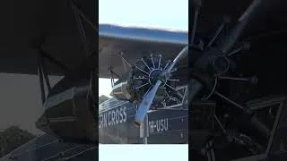 Thumbnail: Fokker Trimotor Jacobs R-755 A2 engine start  #airplane #aviation #plane