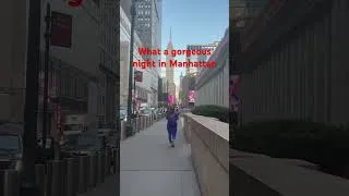Thumbnail: It was a great day for a walk in Manhattan