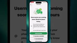 Thumbnail: 🚀 WhatsApp has introduced the new Username feature!