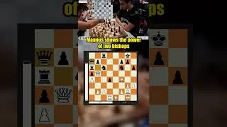 Thumbnail: Magnus finish the game with two bishops attack!