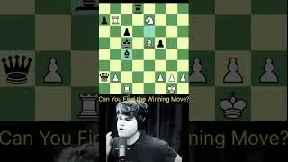 Thumbnail: Can You Find the Winning Move? # #chess #chessmaster #brilliant #chesstactics #shorts