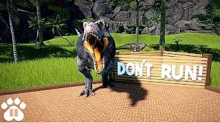Thumbnail: T-Rex + Edmontosaurus Paddock | Prehistoric Petting Zoo