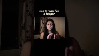 Thumbnail: Revision strategy for exam day !!