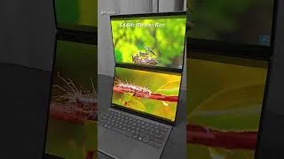 Thumbnail: ASUS Zenbook DUO UX8407AA 🔥 Dual 3K OLED Laptop! #shorts