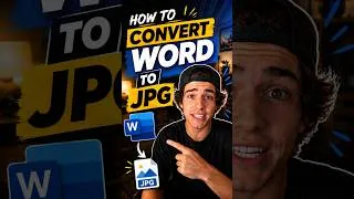 Thumbnail: Convert Word to JPG in Seconds