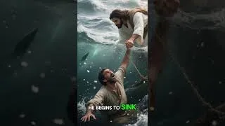 Thumbnail: Jesus walks with love so true, A guiding light in