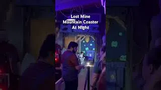 Thumbnail: Lost Mine Mountain Coaster At Night