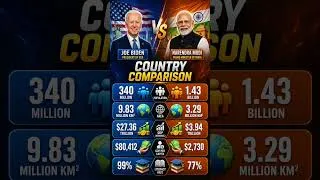 Thumbnail: Usa vs China Country Comparison #shorts #usa #china #shortvideo