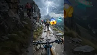 Thumbnail: 🚵Two Friends Crashed on a Dangerous Mountain Trail! 😱 Rocky Downhill Ride#short#new#unfrezzmyaccount