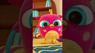 Thumbnail: Let's find all the rings for the toy pyramid! #hophopowl #peckpeckwoodpecker #cartoons