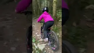 Thumbnail: Julia’s First time in Killaloe trails ——————#kidswhoshred #mtb #mtbkids #kidsvideo #enduromtb