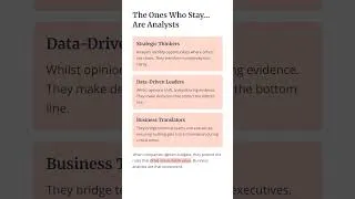 Thumbnail: Layoffs 2025: Why Business Analysts Are Safe #businessanalyst #cbap #shorts