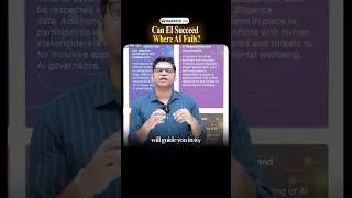 Thumbnail: Can EI Succeed Where AI Fails #ytshorts #upsc #ethics