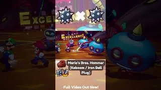 Thumbnail: Mario & Luigi: Brothership | Attack Performances: Mario's Bros. Hammer (Kaboom / Iron Ball Plug)