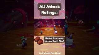Thumbnail: Mario & Luigi: Brothership | Attack Performances: Mario's Bros. Jump (Attack Boost Plug)