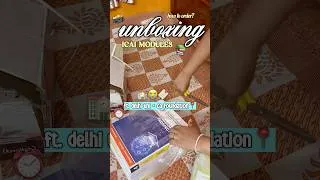 Thumbnail: CA FOUNDATION BOOKS  #cafoundation #icai #unboxing #fyp #minivlog #cuet  #ytshorts #studyvlog
